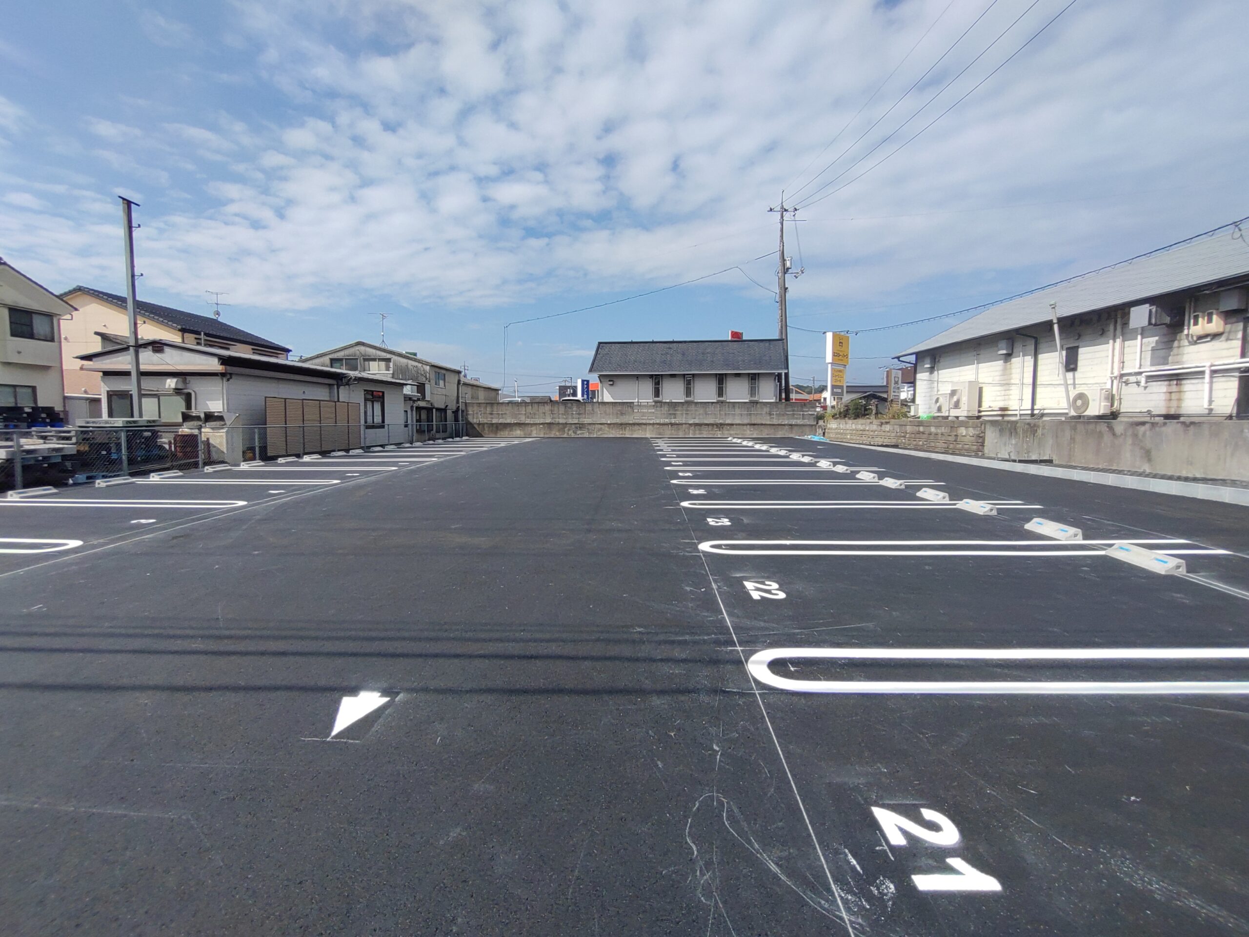 【津山市賃貸】月極駐車場オープンしましたの外観